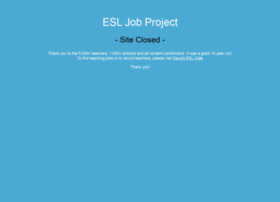 esljobproject.com