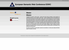 Eswc-conferences.org