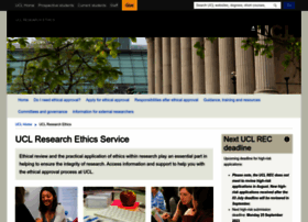 Ethics.grad.ucl.ac.uk