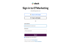 Etmarketing.slack.com