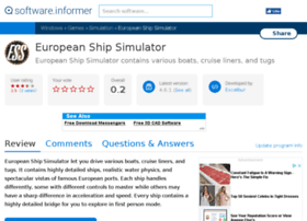 European-ship-simulator.software.informer.com