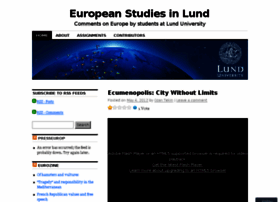 Europeanstudieslund.wordpress.com
