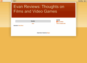 Evanreviews.blogspot.com