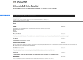 Eve-calculator.com