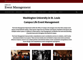 Eventmanagement.wustl.edu