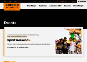 events.adelphi.edu