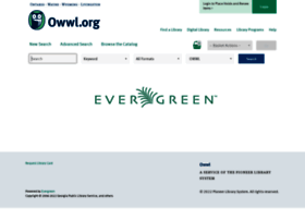Evergreen.owwl.org