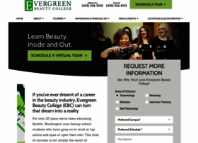 Evergreenbeauty.edu