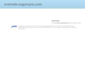 evernote-sugarsync.com
