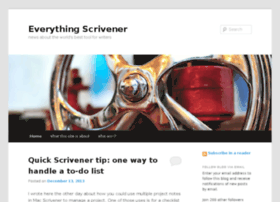 Everythingscrivener.wordpress.com