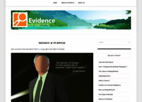 Evidenceofdesign.com