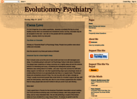 Evolutionarypsychiatry.blogspot.no