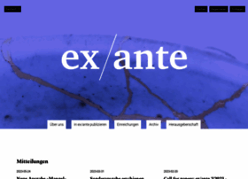 Ex-ante.ch