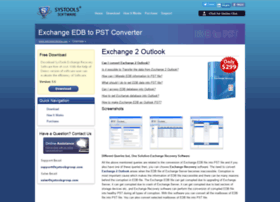Exchange2outlook.edb2pstsoftware.com