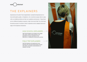 Explainers.exploratorium.edu