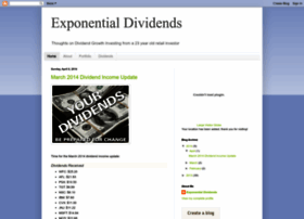 Exponentialdividends.blogspot.com