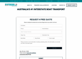 Expressboattransport.com.au