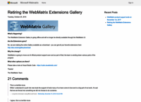 Extensions.webmatrix.com