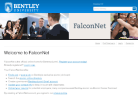Falconnet.bentley.edu