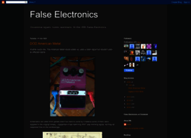 Falseelectronics.blogspot.com