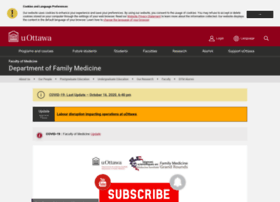 Familymedicine.uottawa.ca
