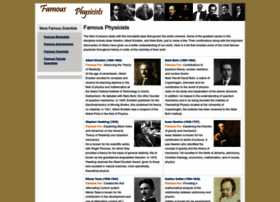 Famousphysicists.org