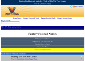 Fantasyfootballteamnames.com