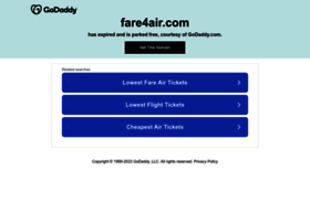 Fare4air.com