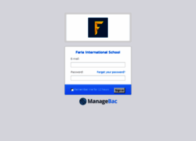 Faria.managebac.com