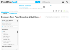 Fast-food-nutrition.findthebest.com
