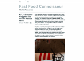 Fastfoodconnoisseur.wordpress.com
