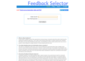 feedbackselector.com