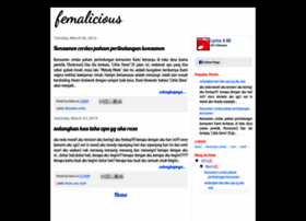 femalicious.blogspot.com