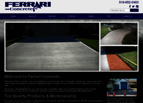 Ferrariconcrete.com