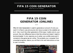 Fifa15coingeneratoronline.wordpress.com