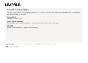 Fileexchange.leapfile.net