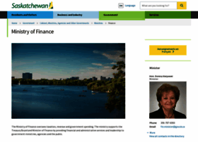 Finance.gov.sk.ca