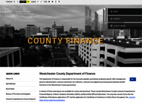 Finance.westchestergov.com