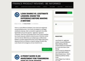 Financeproductreviews.com