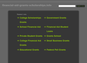 financial-aid-grants-scholarships.info