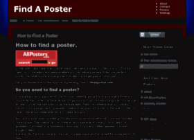 findaposter.com
