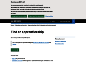 Findapprenticeship.service.gov.uk