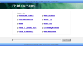 findtheburn.com