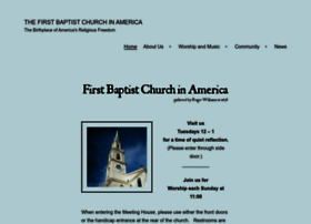 firstbaptistchurchinamerica.org