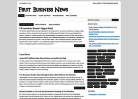 Firstbusinessnews.net