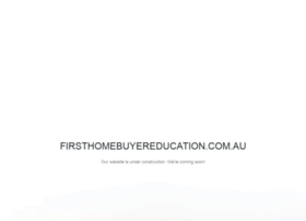firsthomebuyereducation.com.au