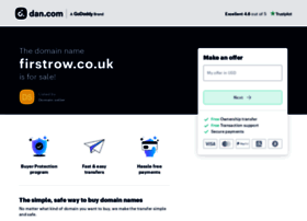 firstrow.co.uk