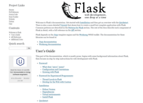 flask.pocoo.org