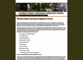 floridapublicinsuranceadjusterforum.com