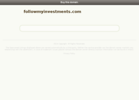 followmyinvestments.com